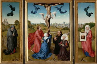 Triptychon - Die Kreuzigung von Rogier van der Weyden